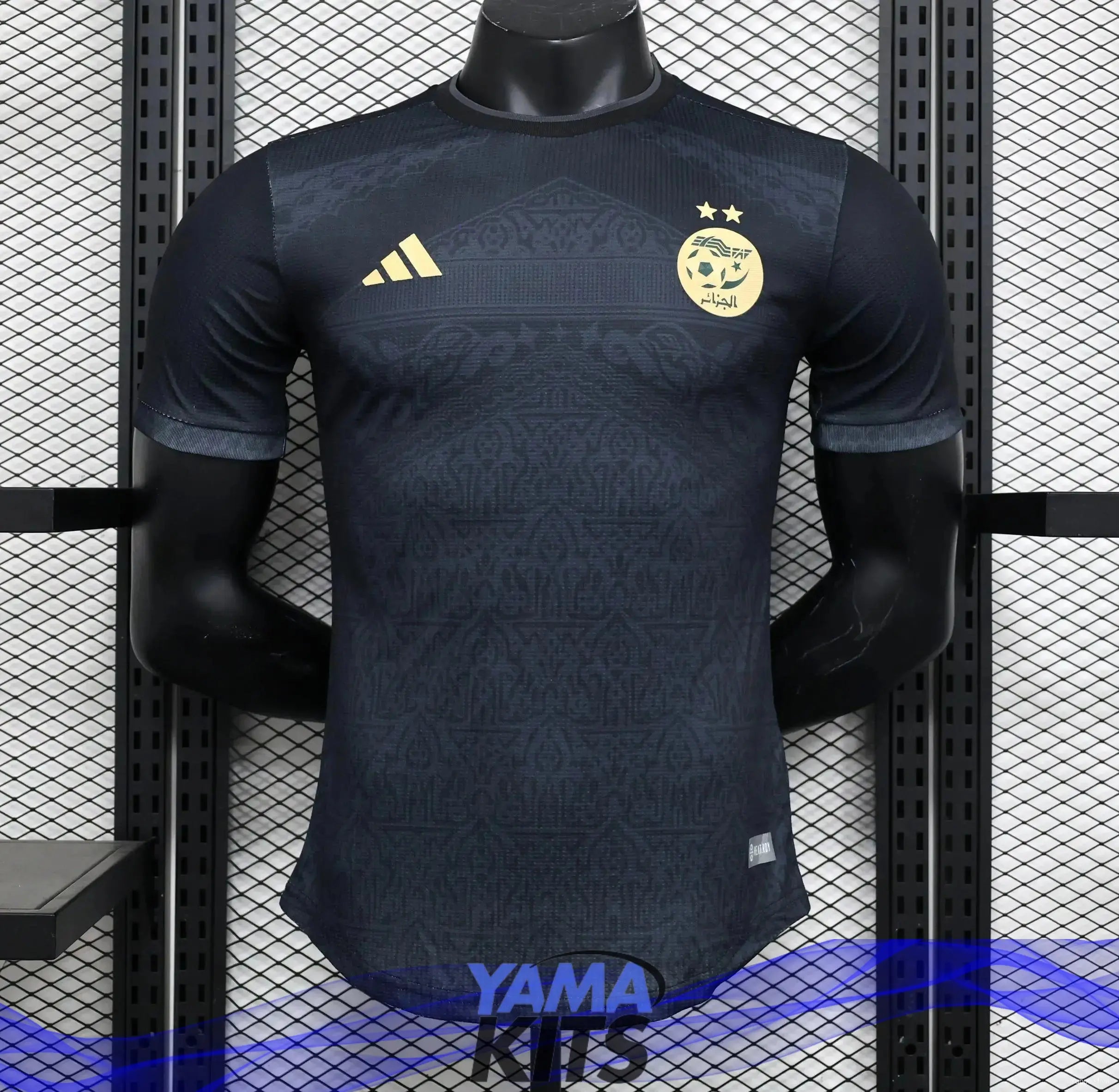 Maillot Algérie Concept "Noir" 2023/2024 Version Player