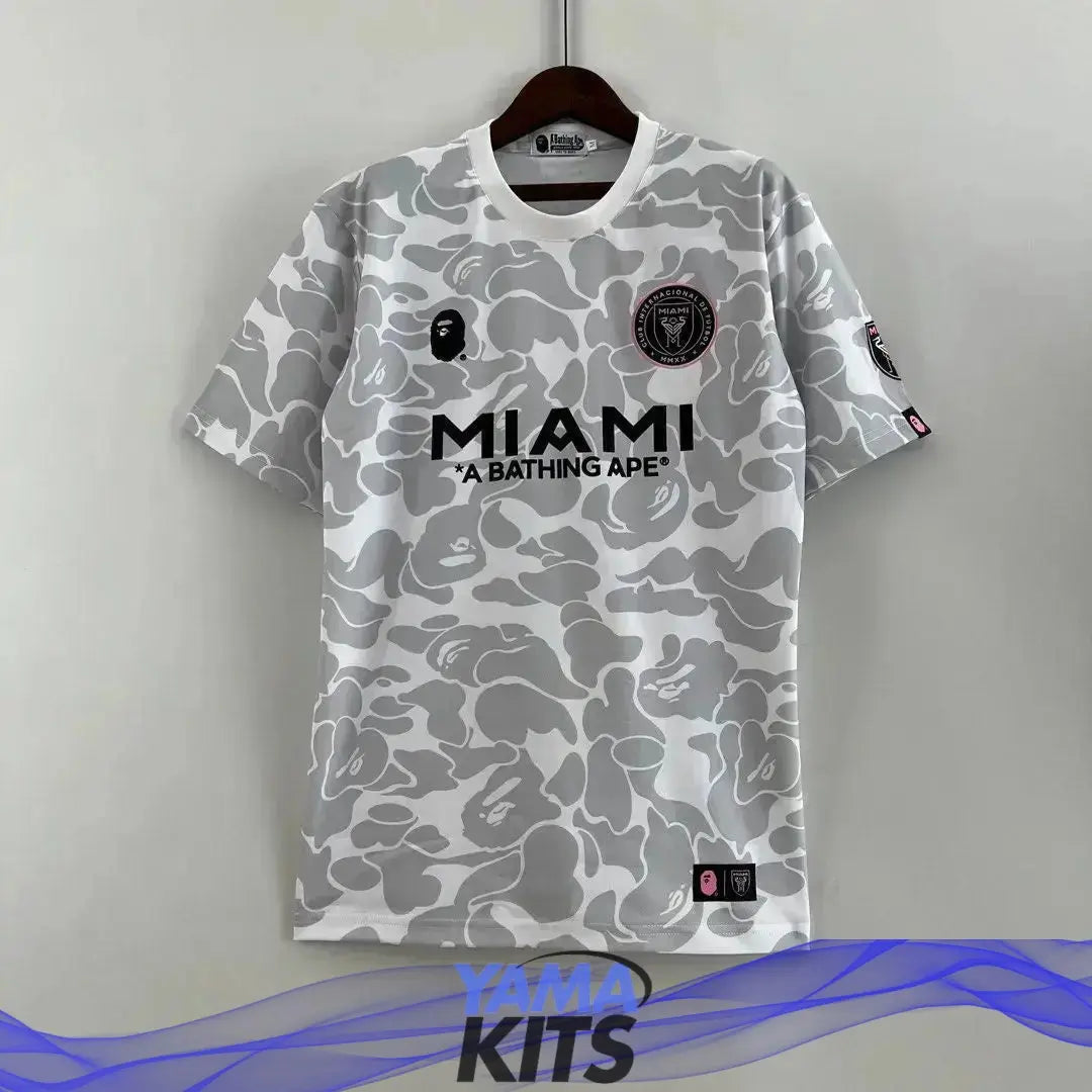 Maillot Inter Miami x Bape Concept "gris" 2023/2024