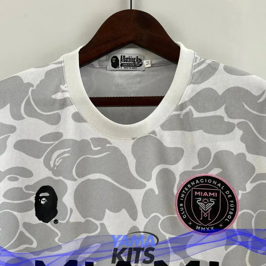 Maillot Inter Miami x Bape Concept "gris" 2023/2024