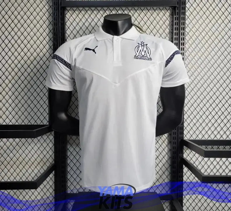 Maillot Olympique de Marseille POLO "Blanc" 2023/2024 - YamaKits
