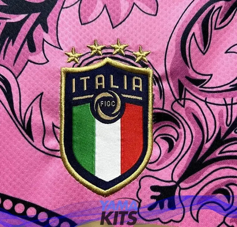 Maillot Italie Versace Édition spéciale « Rose » 2023/2024 - YamaKits