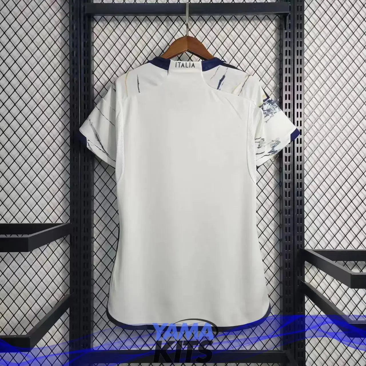 Maillot Femme Italie Extérieur "Blanc" 2023/2024 - YamaKits