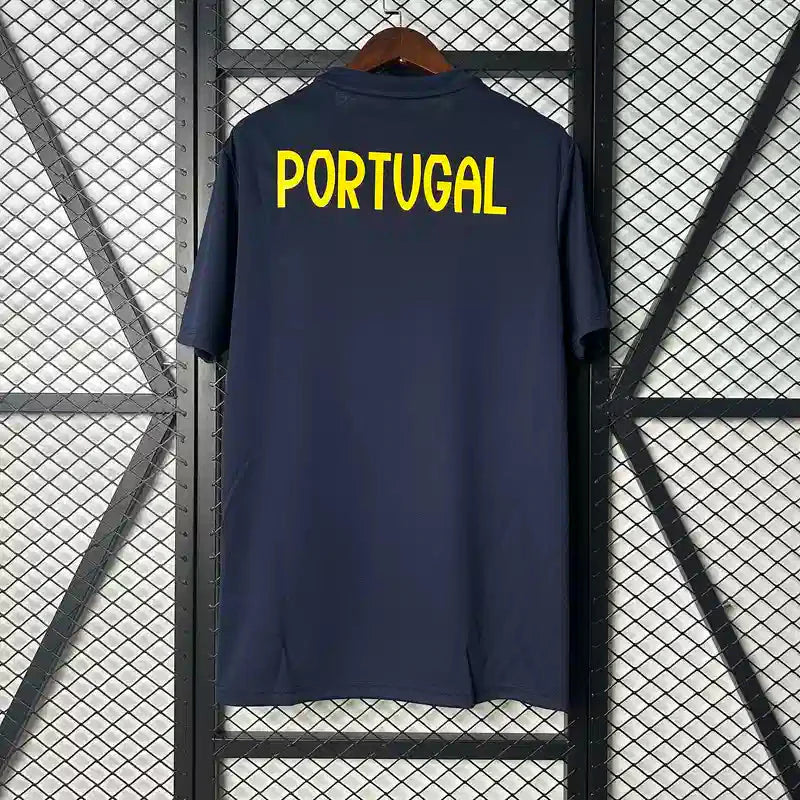 Maillot Portugal entrainement "Bleu foncé" 2025/2026 YamaKits Foot