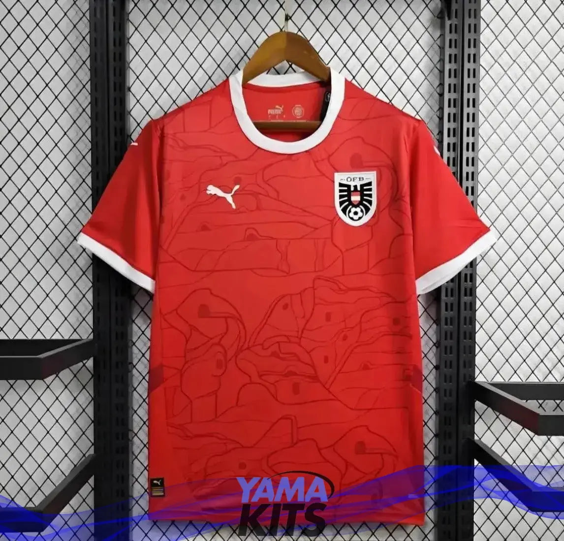 Maillot de l’Autriche Domicile « Rouge » Version Fan 2024/2025