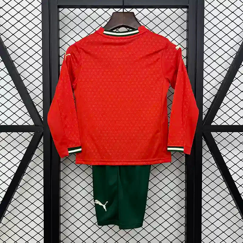 Maillot Portugal enfant manches longues domicile 2025/2026 YamaKits Foot