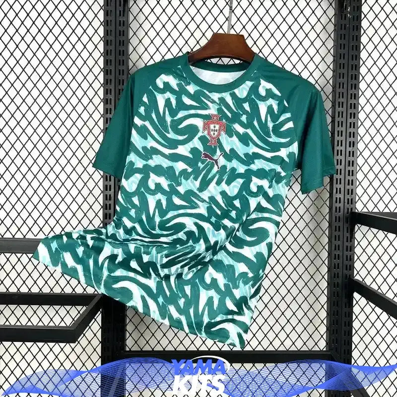 Maillot Portugal pré-match "Vert" 2026/2027 .
