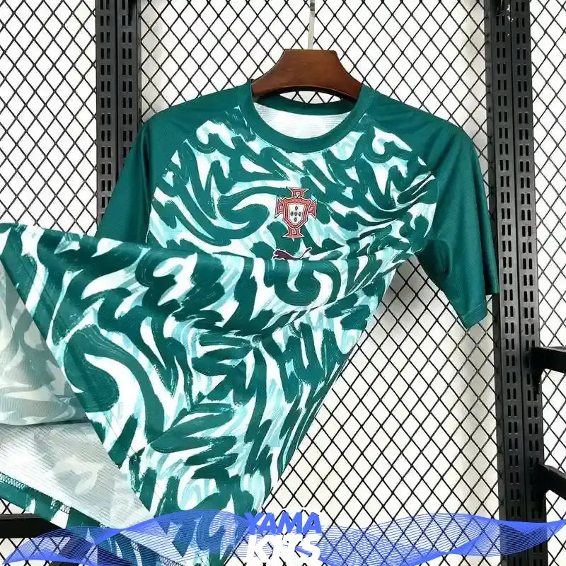 Maillot Portugal pré-match "Vert" 2026/2027 .