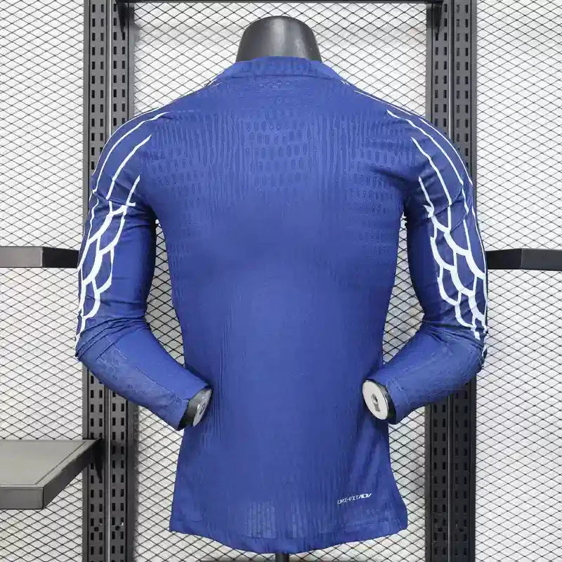 Maillot Paris SG third "Jordan, bleu" 2024/2025 Manches longues YamaKits Foot