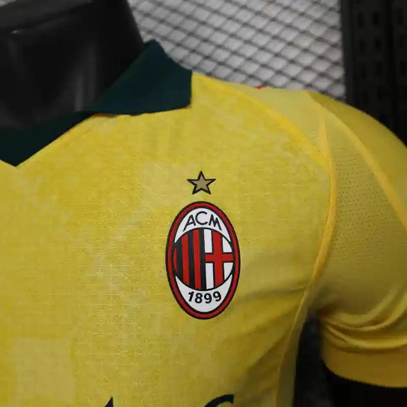 Maillot Ac Milan gardien « Jaune » 2024/2025 Version Player YamaKits Foot5