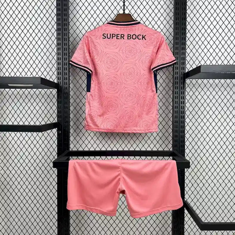 Maillot Porto enfant extérieur "Rose" 2025/2026 YamaKits Foot