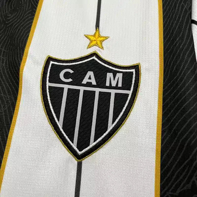 Maillot Atlético Mineiro concept "Blanc,Noir" 2025/2026 YamaKits Foot