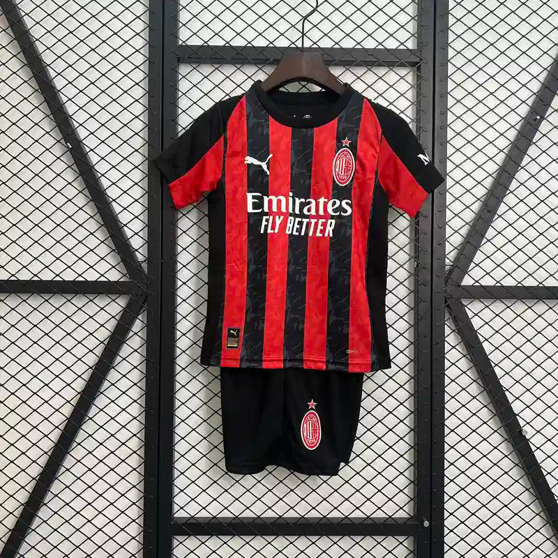 Maillot Ac Milan enfant domicile 2025/2026 YamaKits Foot