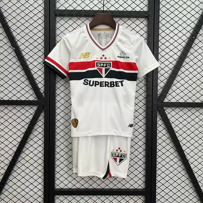 Maillot Sao Paulo enfant domicile 2025/2026 YamaKits Foot