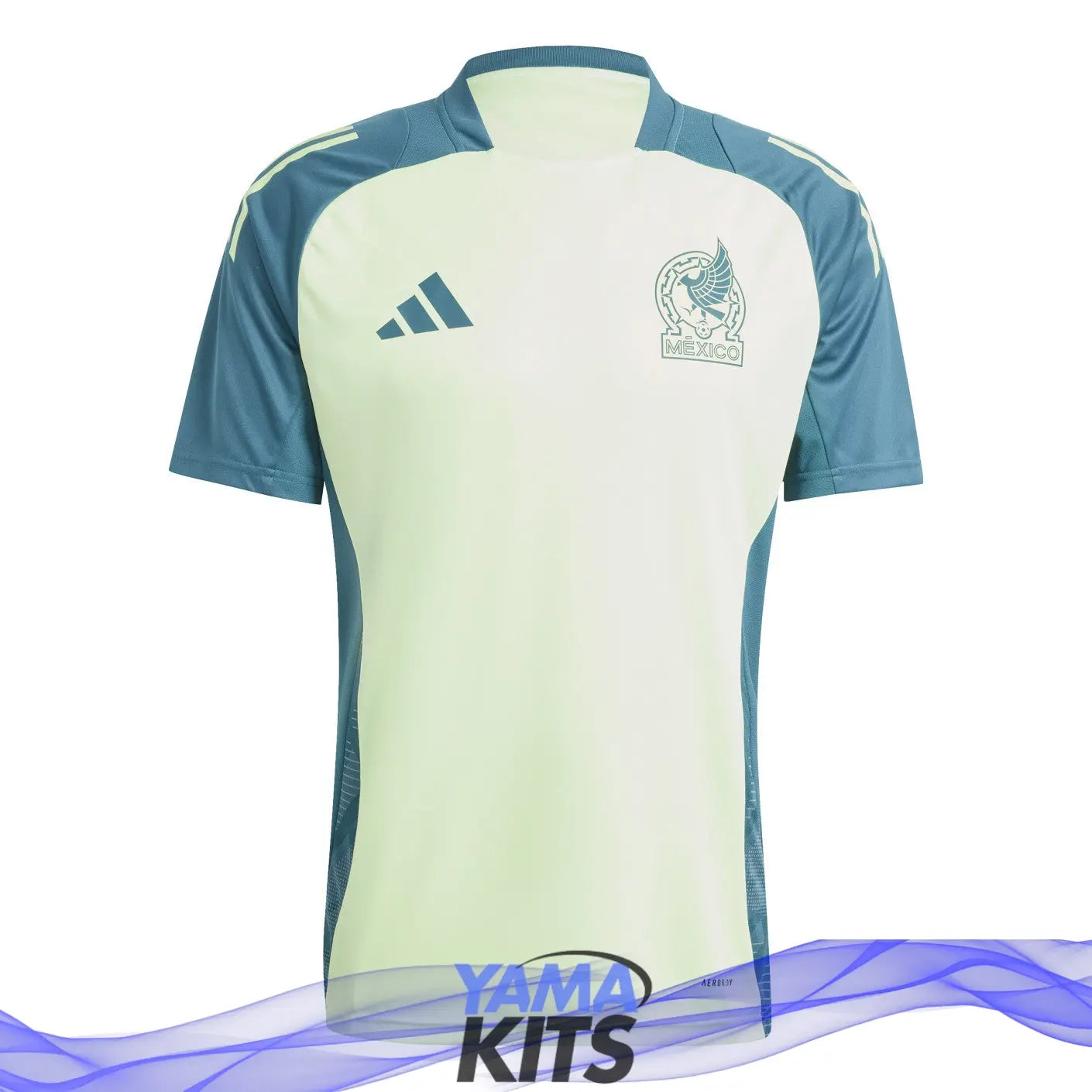 Maillot Mexique entrainement  "vert" 2024/2025 YamaKits