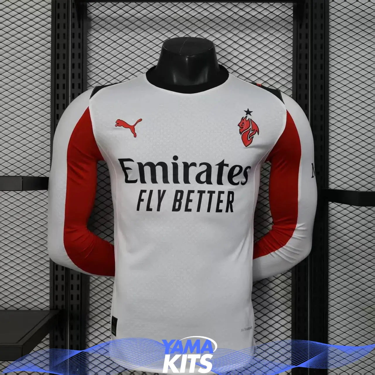 Maillot AC Milan manches longues 2025-26 Maison To Sport