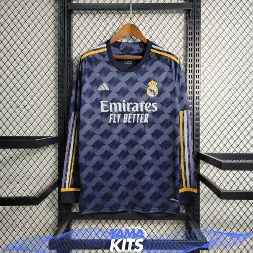 Maillot Real Madrid Extérieur2023 2024 manches longues Maison To Sport