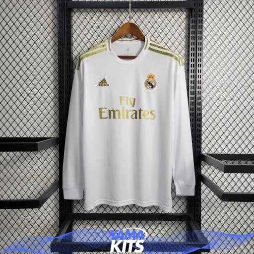 Maillot Real Madrid 2019 2020 manches longues retro Maison To Sport
