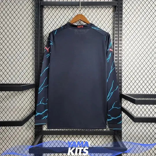 Maillot Manchester City extérieur 2023 2024 manches longues Maison To Sport