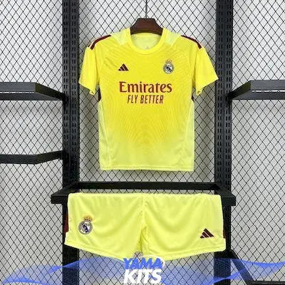 Kit Enfant Real Madrid gardien 2025-26 Maison To Sport