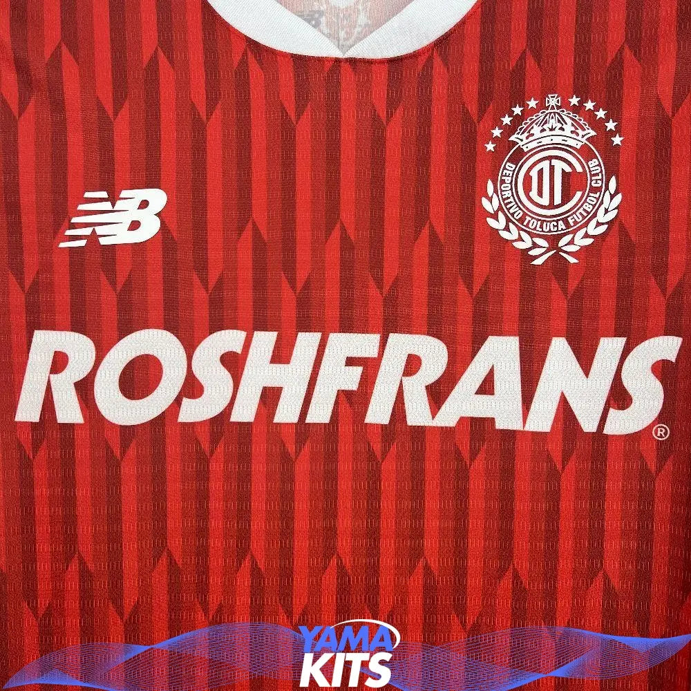 Maillot Toluca 2025-26 Maison To Sport