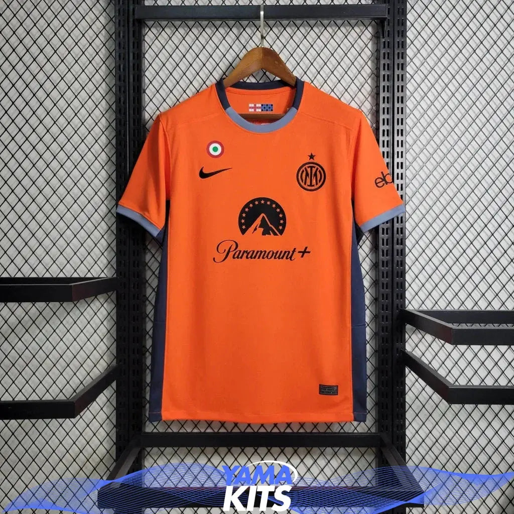 Maillot Inter Milan  Foot Third Orange 2023 2024 Maison To Sport