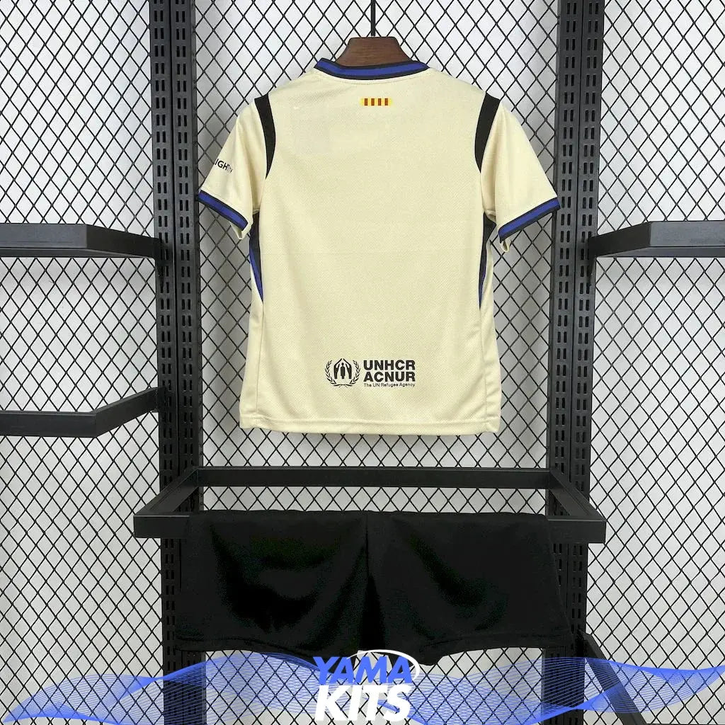 Kit enfant FC Barcelone extérieur 2025-26 Maison To Sport