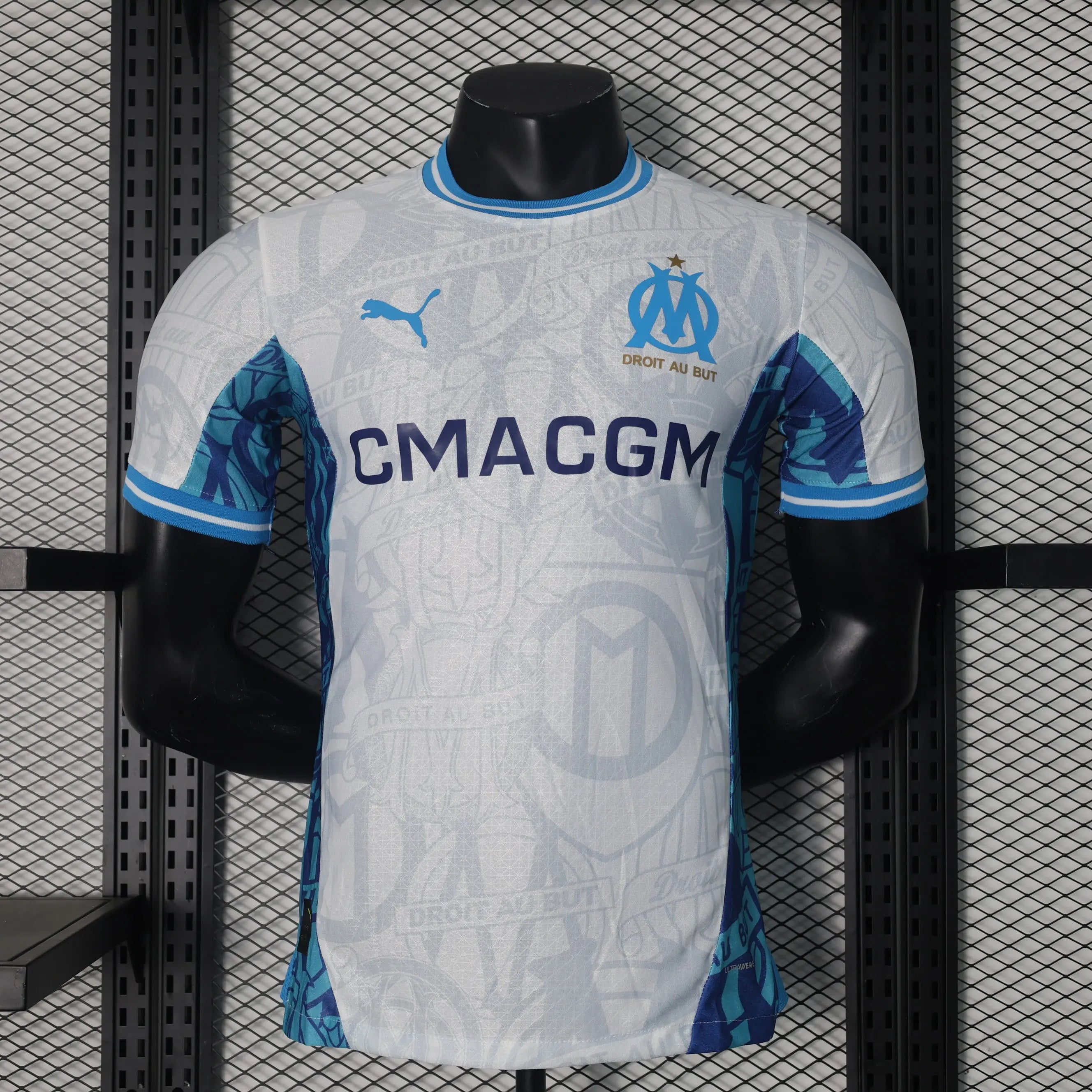 MARSEILLE CONCEPT "White" JERSEY 2024/2025 Player Version