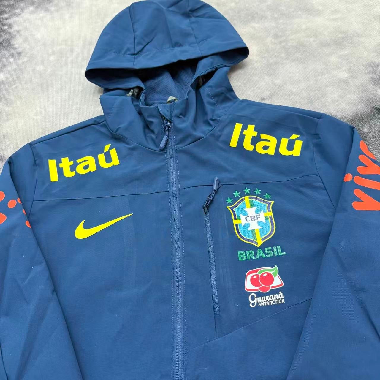 Veste Imperméable Bleu Nuit - Brésil