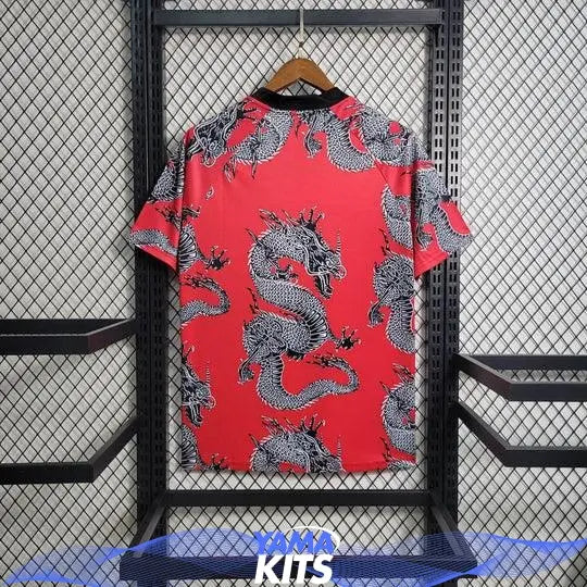 Maillot Foot Manchester United Retro 2019 2020 Japon Dragon Maison To Sport