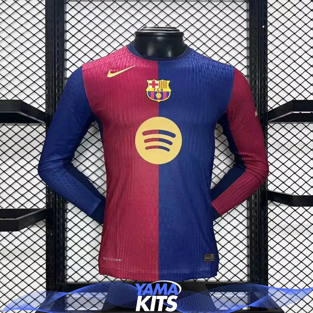 Maillot 24-25 Barcelone Manche Longue Maison To Sport