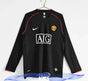 Maillot 07-08 Manchester United Exterieur Manches Longues