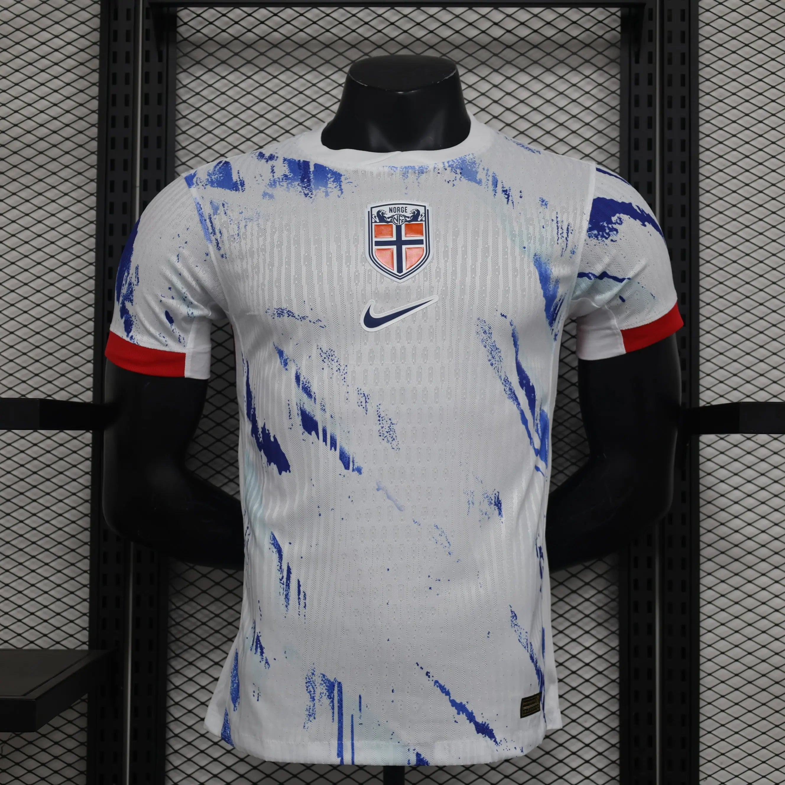 NORWAY "White, Blue" AWAY JERSEY 2024/2025 Player Version