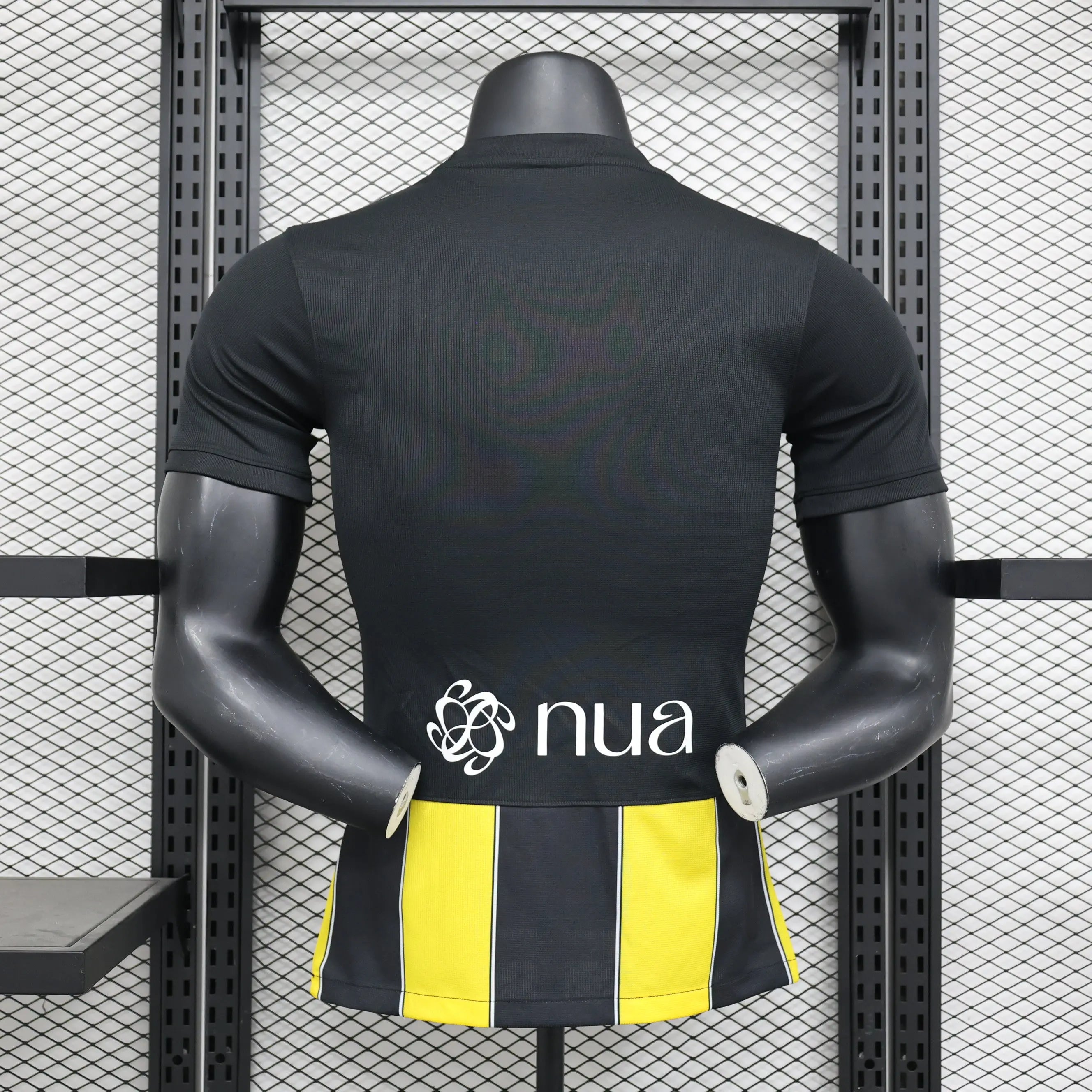 MAILLOT AL ITTIHAD DOMICILE "Noir, Jaune" 2023/2024