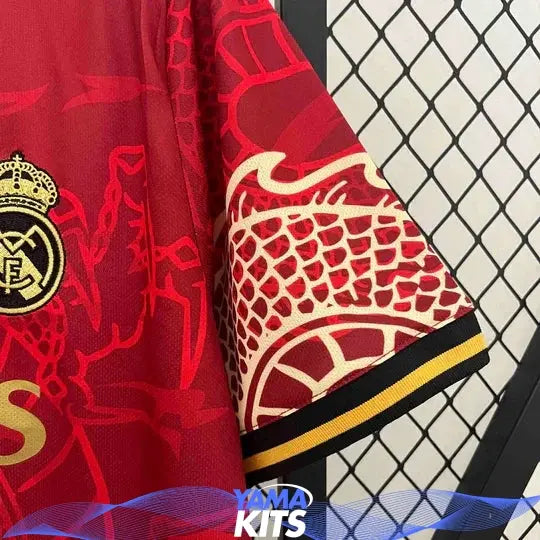 Maillot 2024/25 Real Madrid Concept Dragon Rouge Maison To Sport