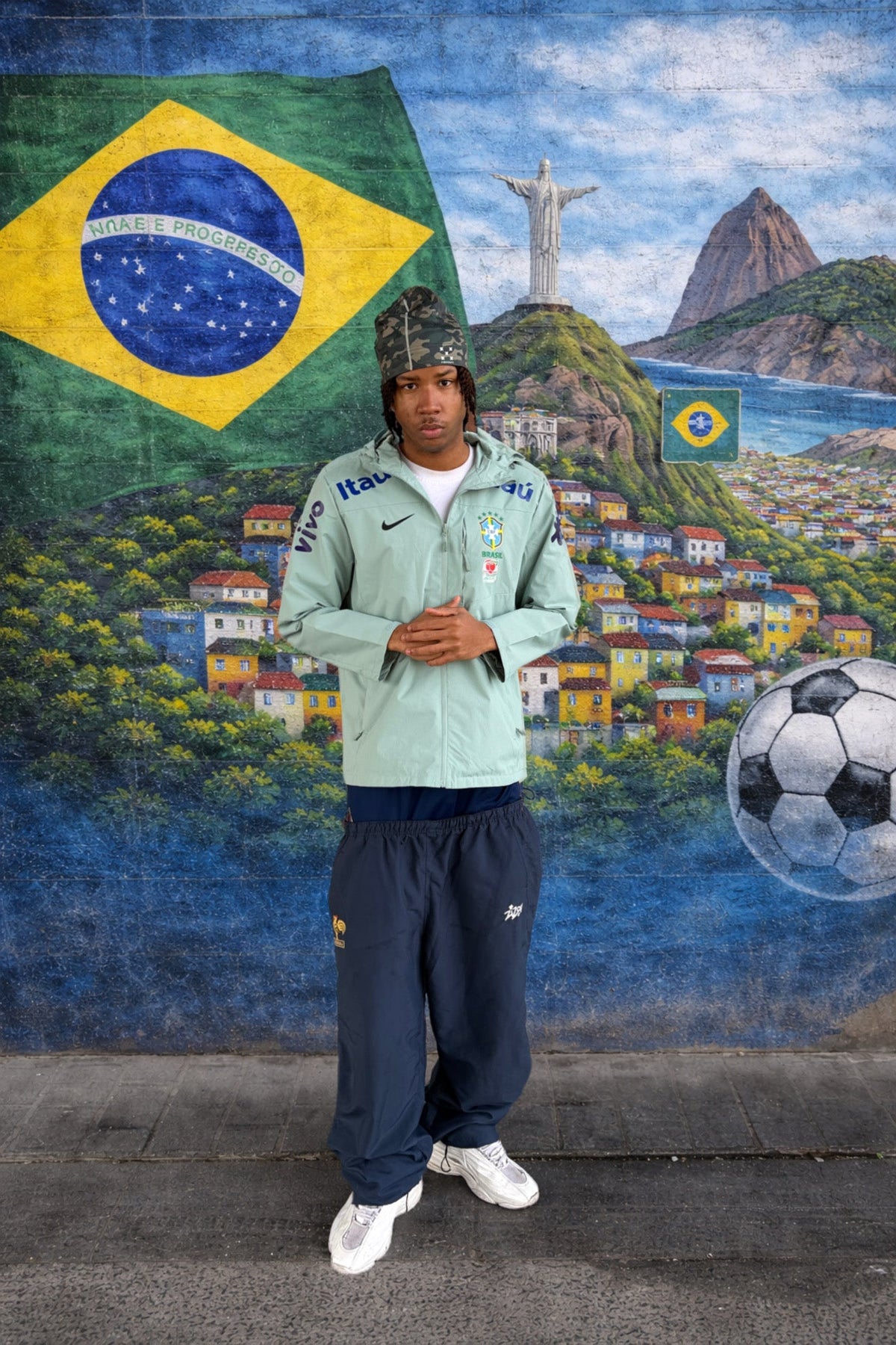 Veste Imperméable Vert - Brésil