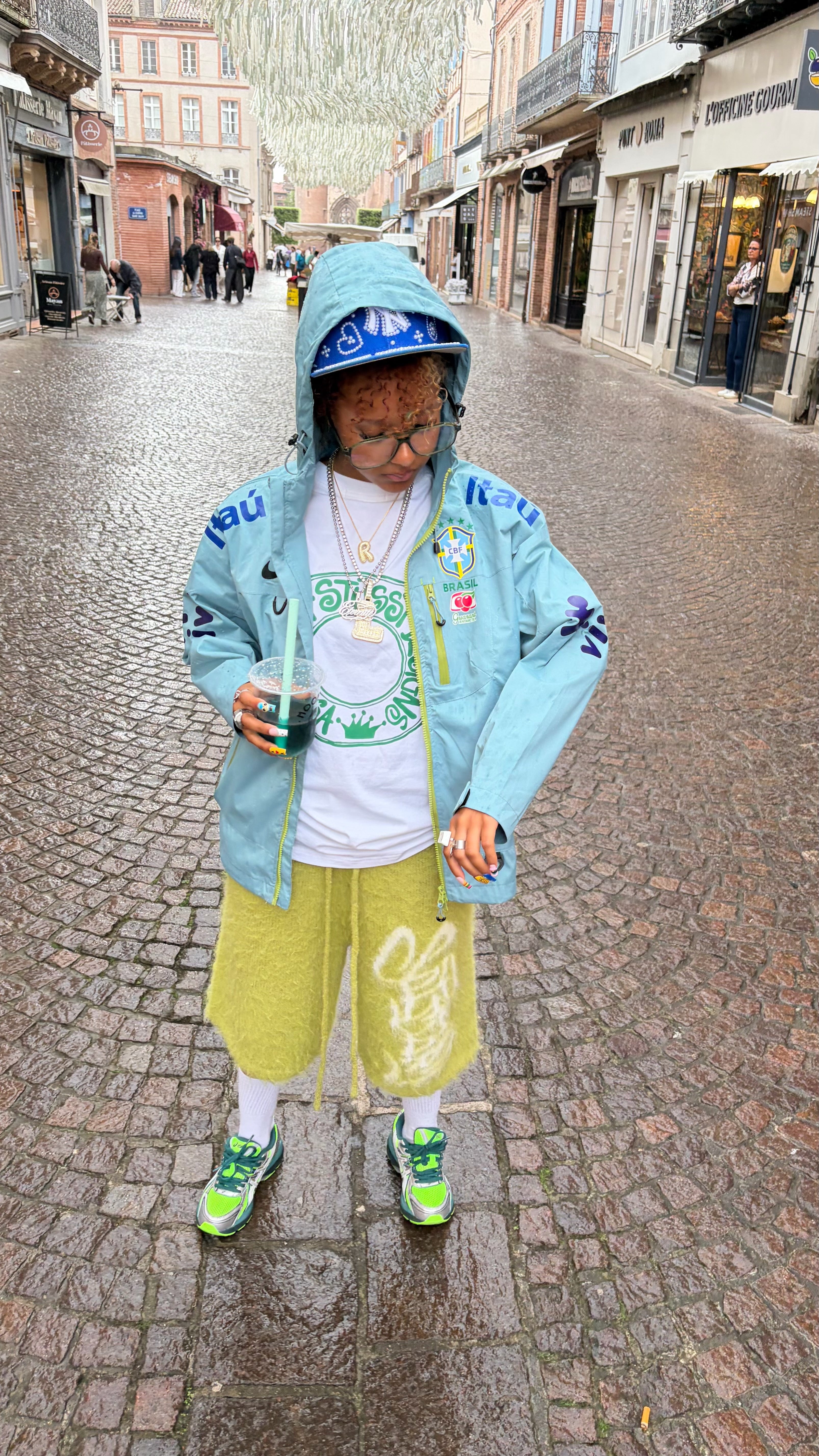Veste Imperméable Bleu - Brésil