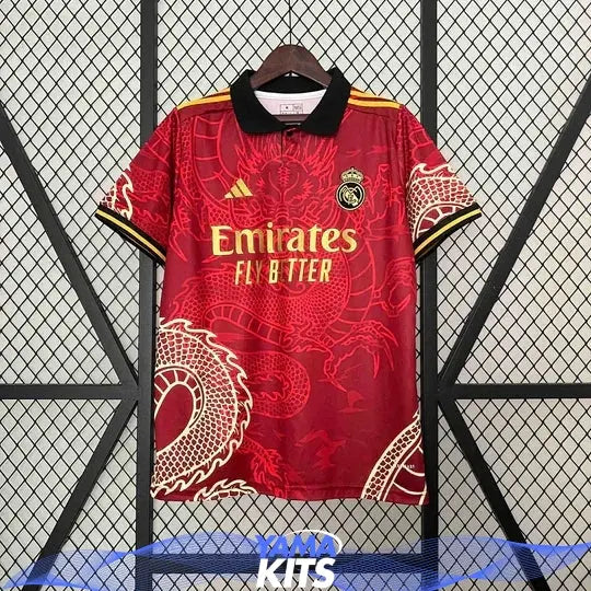 Maillot 2024/25 Real Madrid Concept Dragon Rouge Maison To Sport