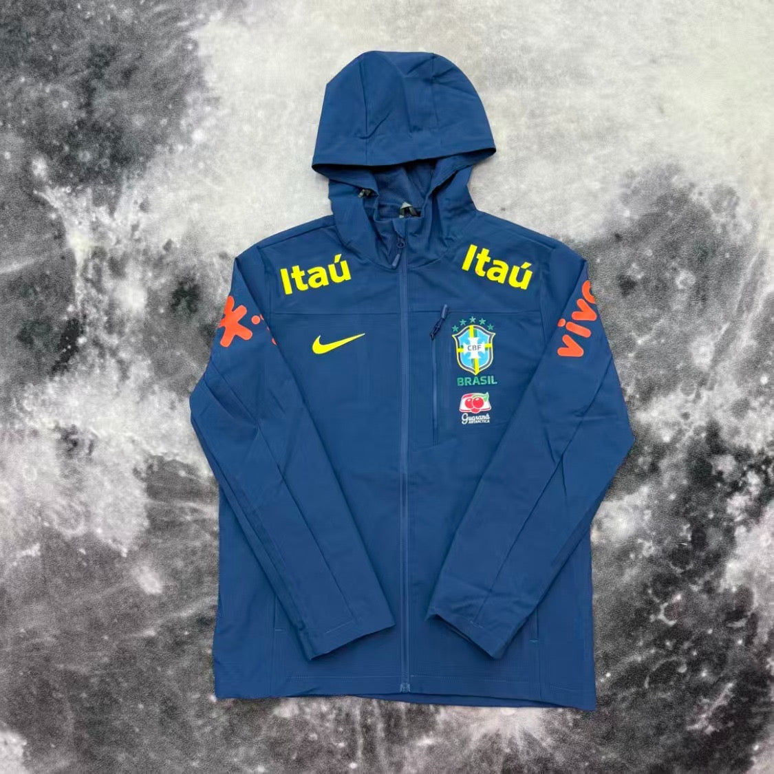 Veste Imperméable Bleu Nuit - Brésil
