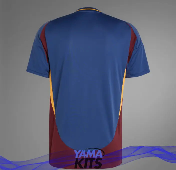 Maillot As Roma third "Bleu, Maron" 2024/2025 YamaKits