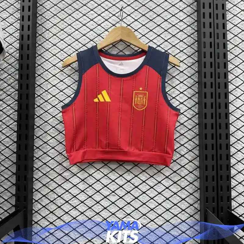 Crop Top foot Espagne sans manche domicile 2026/2027 YamaKits Foot