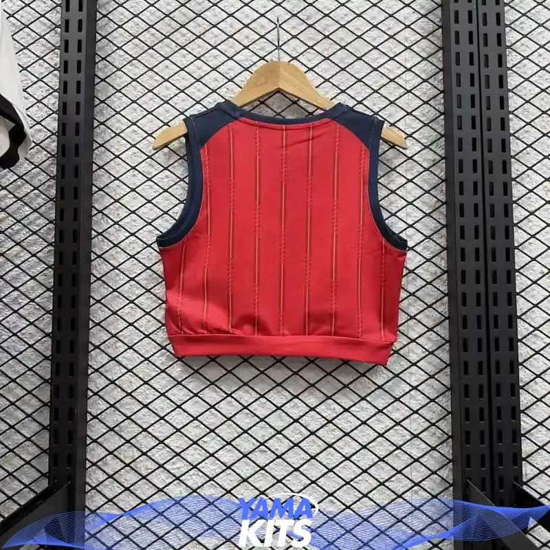 Crop Top foot Espagne sans manche domicile 2026/2027 YamaKits Foot