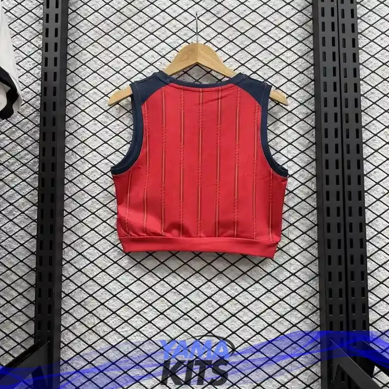 Crop Top foot Espagne sans manche domicile 2026/2027