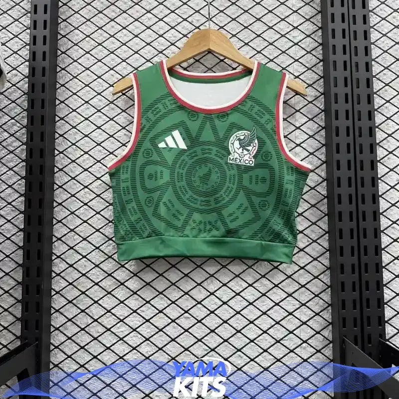 Crop Top foot Mexique sans manche domicile 2026/2027 YamaKits Foot