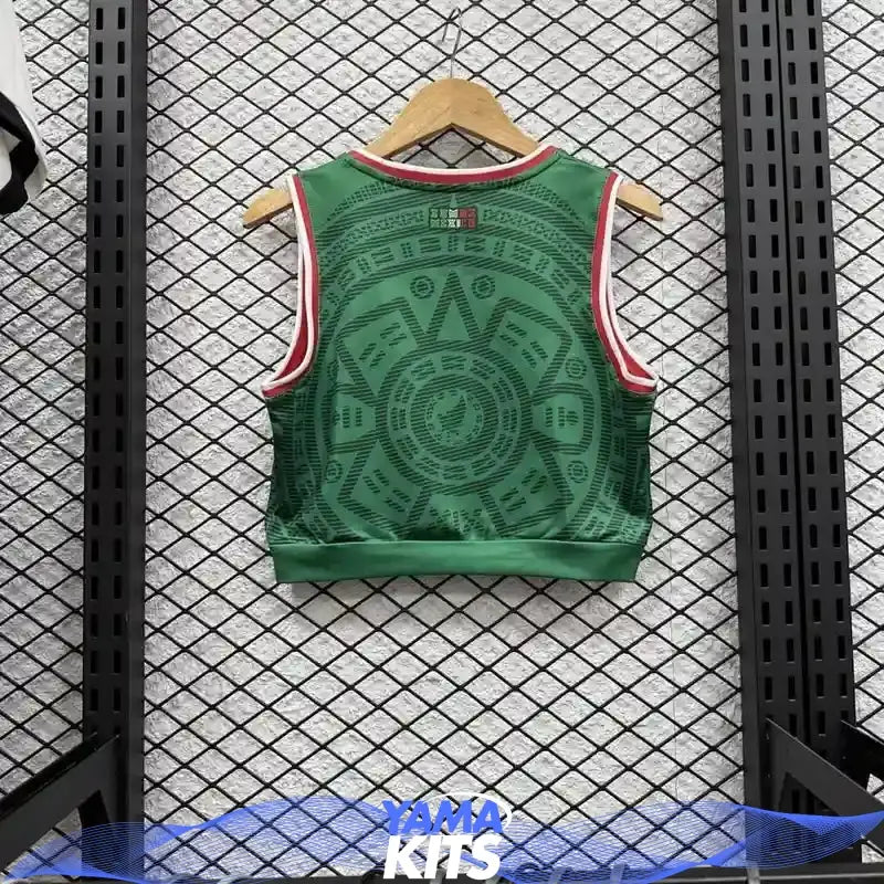 Crop Top foot Mexique sans manche domicile 2026/2027 YamaKits Foot