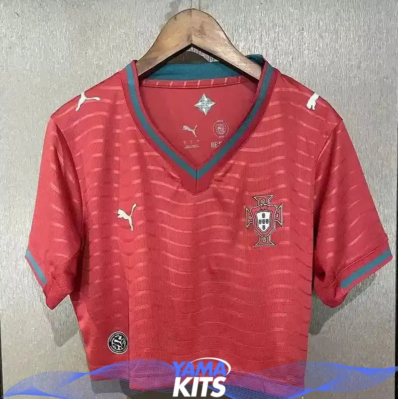 Crop Top foot Portugal domicile 2026/2027 YamaKits Foot