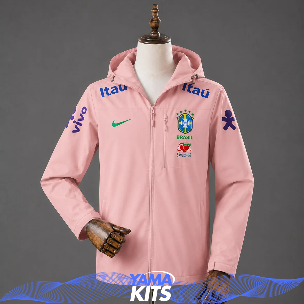 Veste Imperméable Rose - Brésil