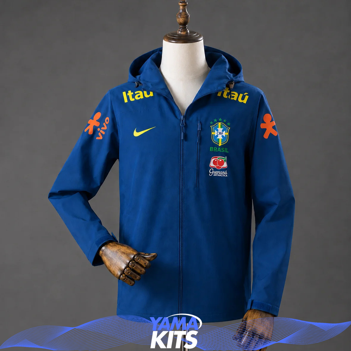 Veste Imperméable Bleu Nuit - Brésil