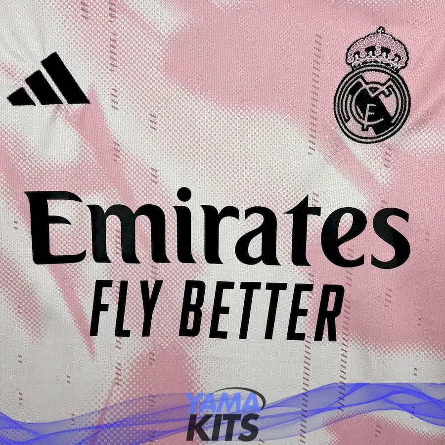 Maillot Real Madrid Concept « rose, blanc » 2024/2025 YamaKits