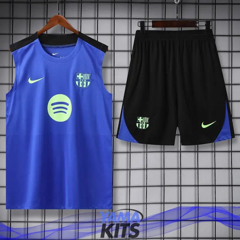 Ensemble débardeur Barcelone "bleu" 2025/2026 YamaKits débardeur