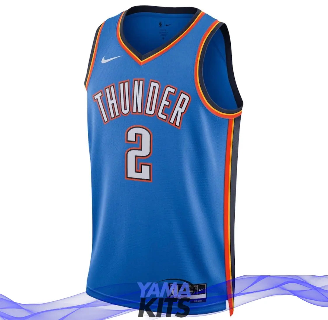 OKLAHOMA CITY THUNDER JERSEY - ASSOCIATION EDITION 2024